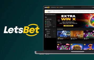 Navigiere problemlos auf der LetsBet-Website
