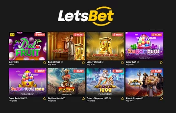 LetsBet Casinospiele