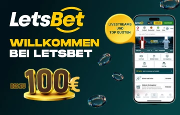 LetsBet Sport-Willkommensbonus