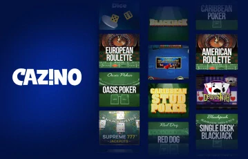 Cazino table games