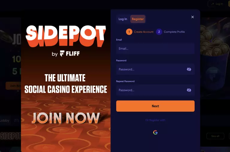 Sign Up form