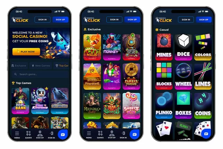 Casino Click Screenshots