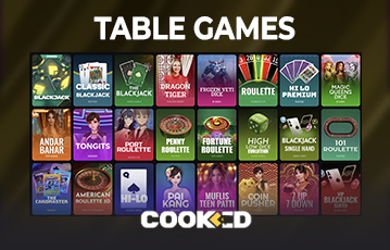 Cooked Casino Table Games