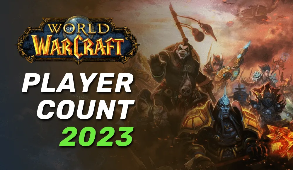 World of Warcraft Live Player Count and Statistics