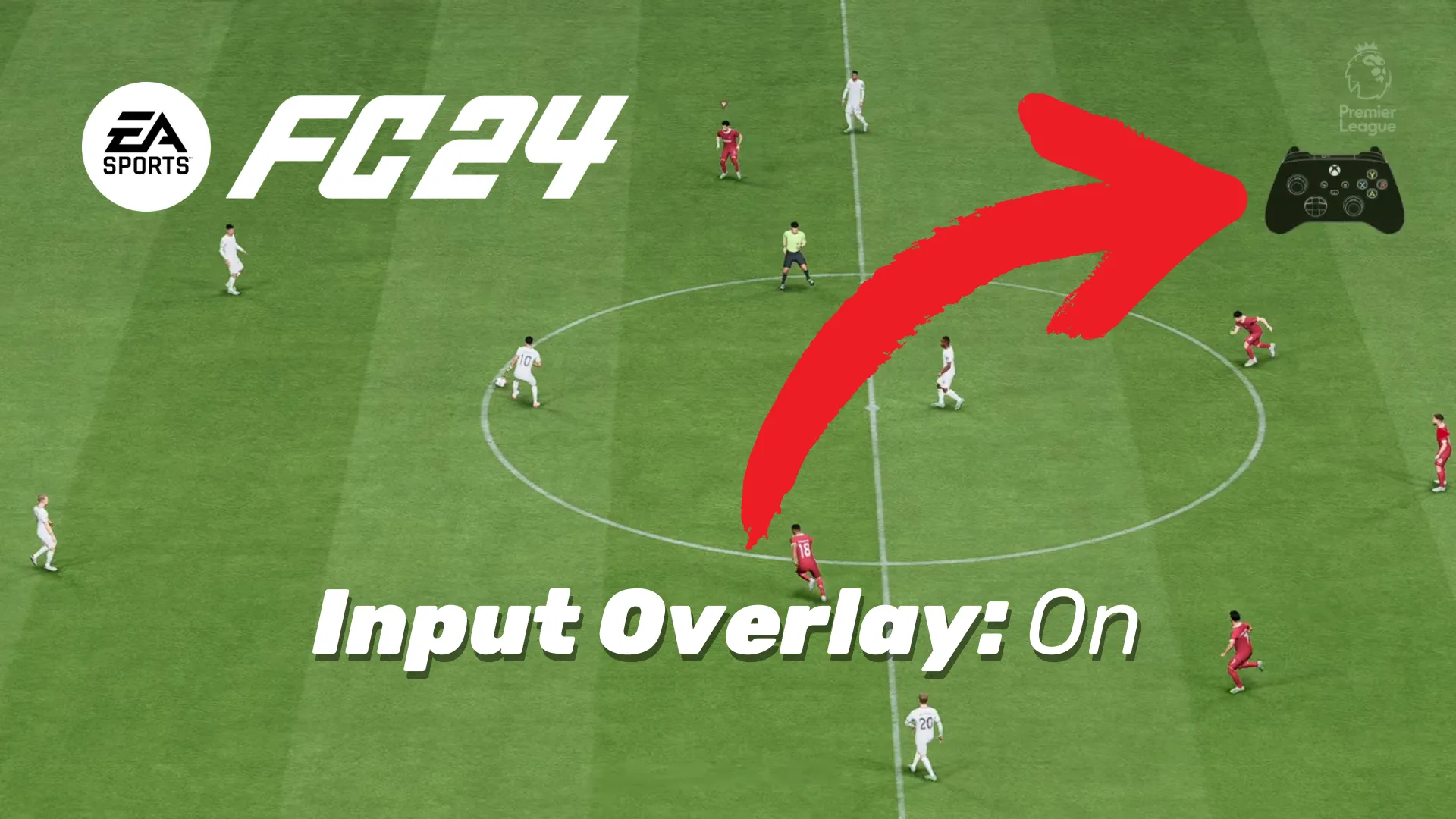 ea fc 24 display controller input overlay