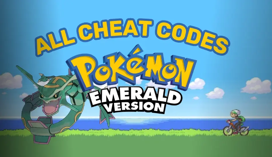 all cheat codes for emerald version pokemon