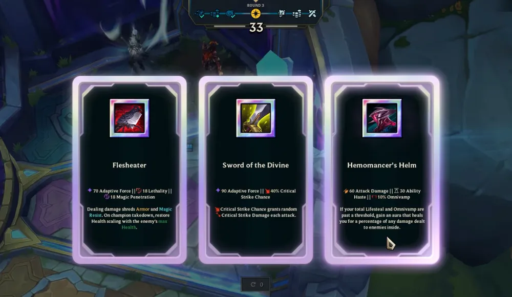 all new prismatic items in league of legends arena 2024
