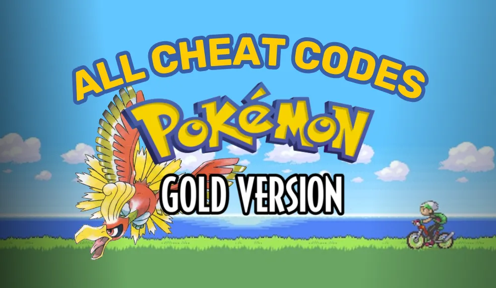 all pokemo gold cheat codes emulator