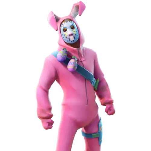 rabbit raider fortnite pink outfit